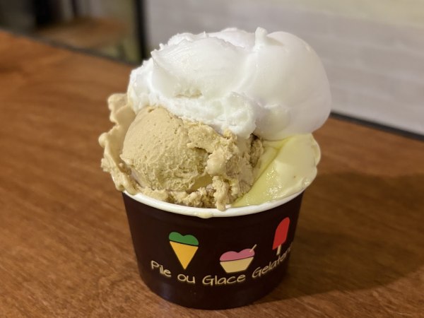 Gelato from Pile Ou Glace Gelateria Montreal