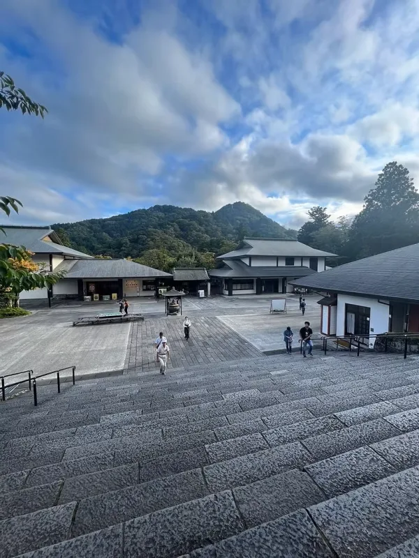 Beautiful view from the UNESCO World Heritage Site in Nikko!