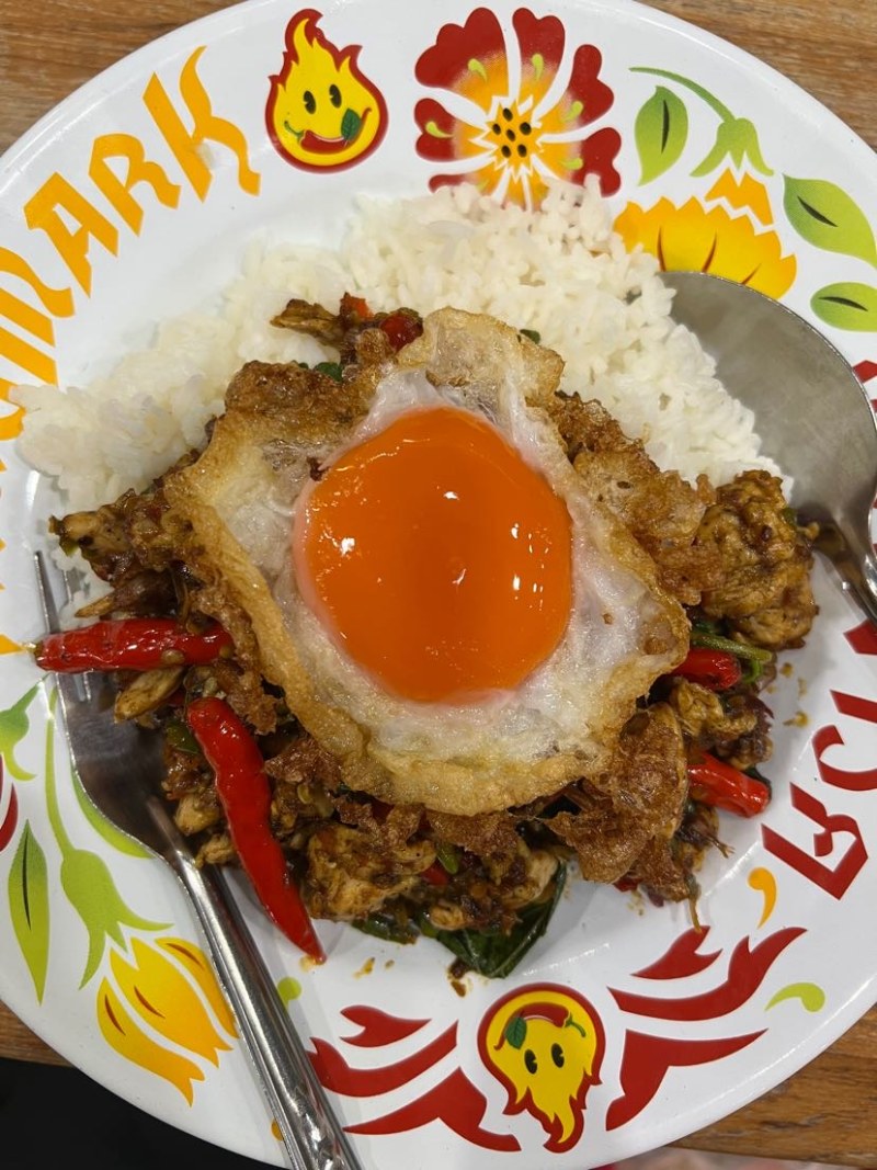 Krapao from Phed Mark in Bangkok