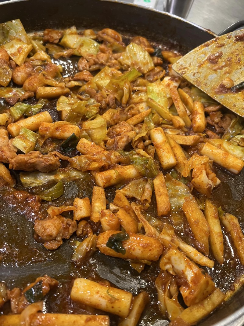 Dakgalbi in Korea