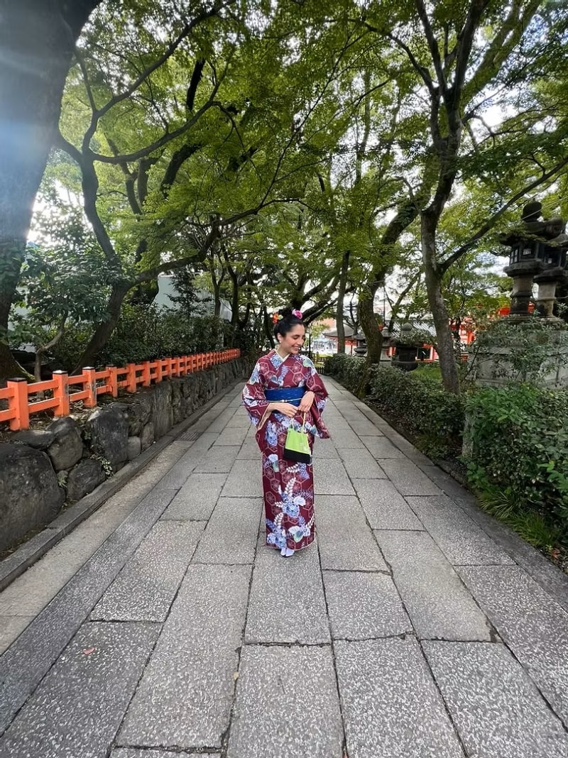 My lovely kimono experience in Kyoto!