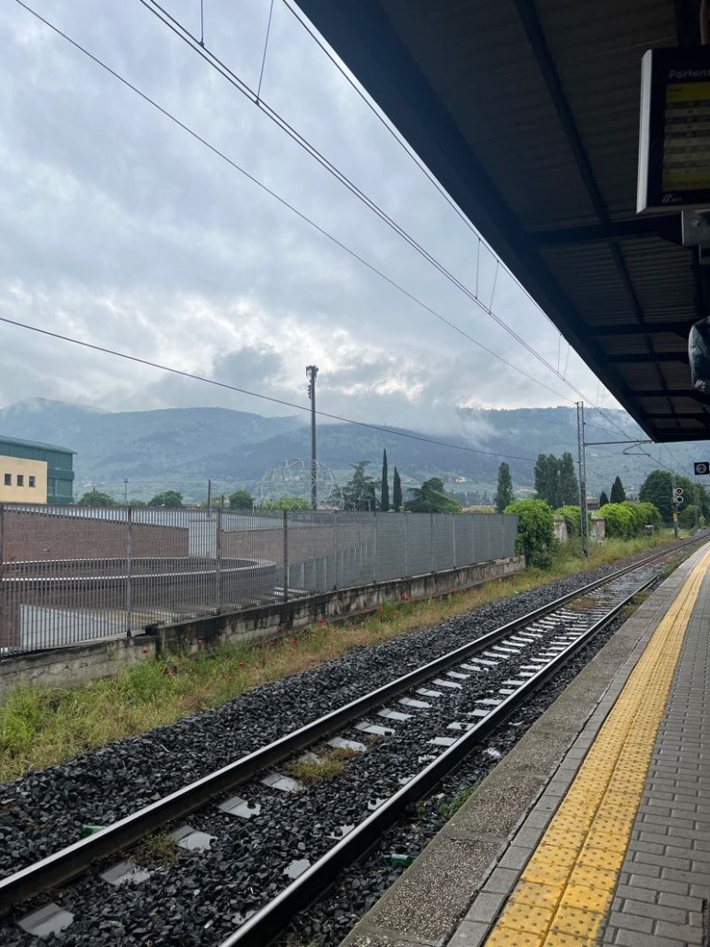View from Prato train station