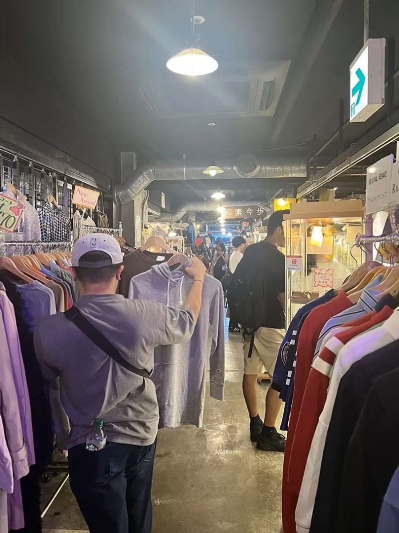 Thrifting in Shimokitazawa!