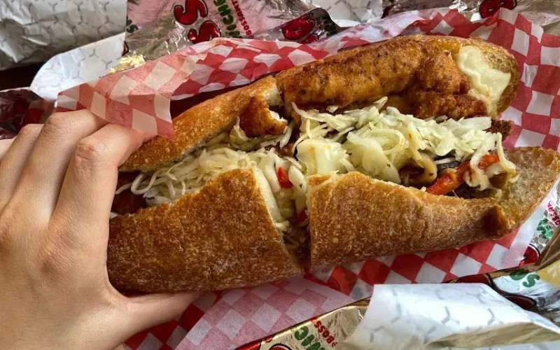 Bossa chicken cutlet sandwich