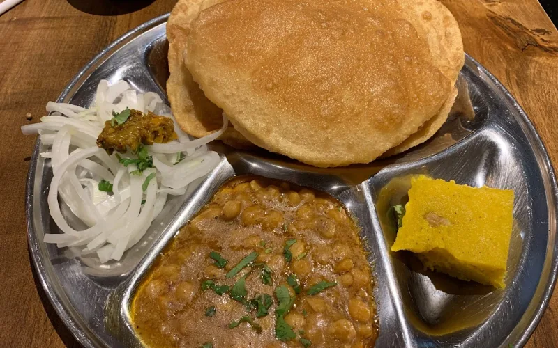 Halwa Puri from Sana Restaurant Halal