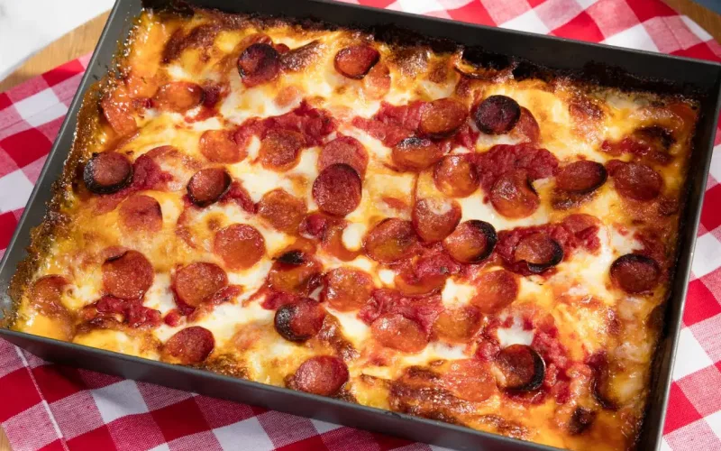 Detroit Style Pizza