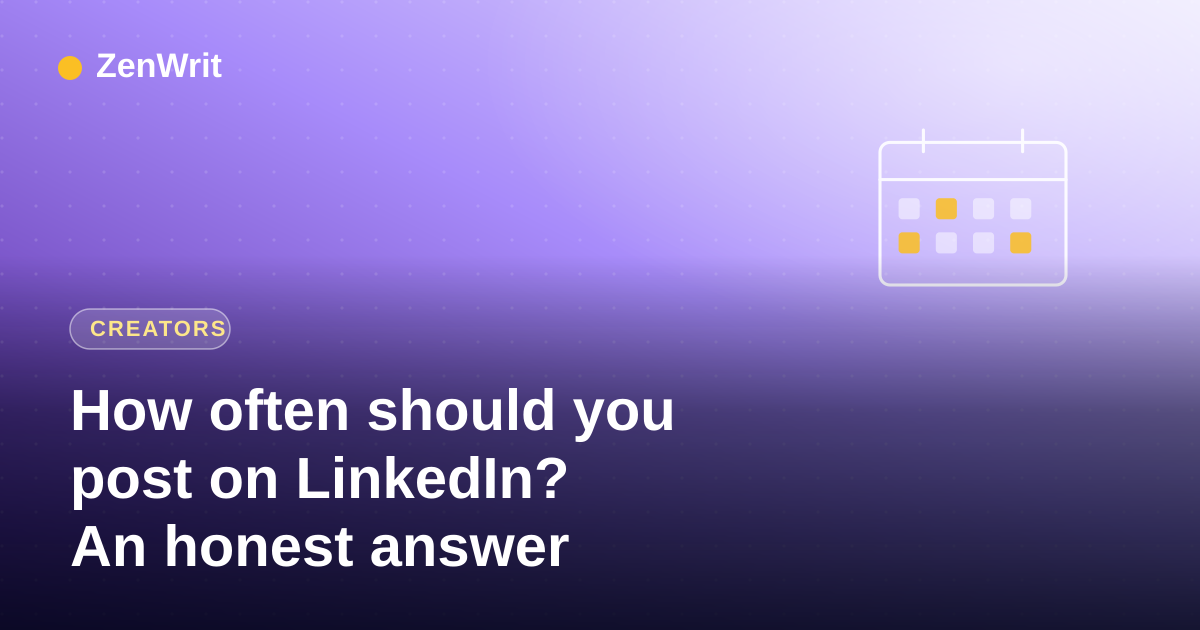How often should you post on LinkedIn? An honest answer