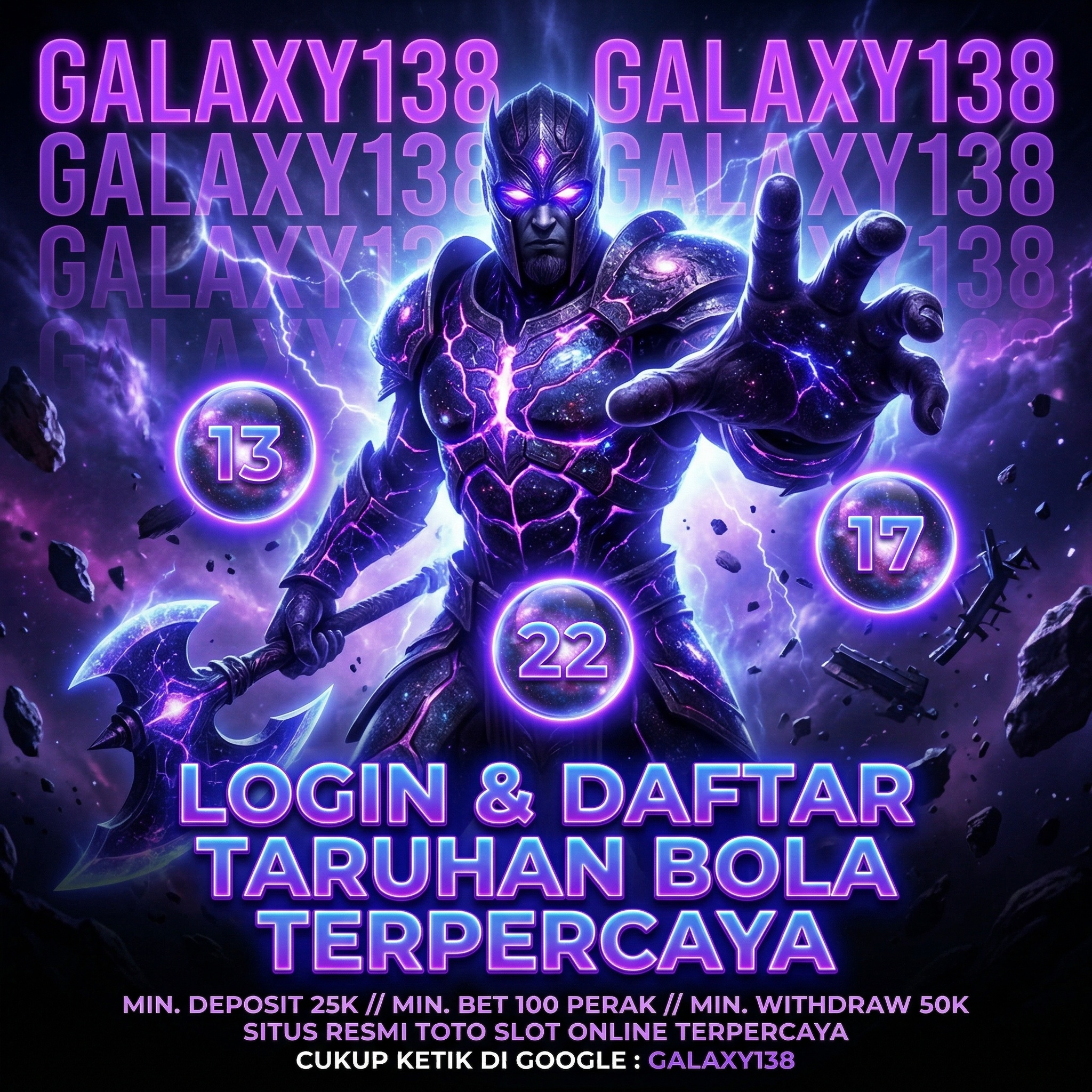 GALAXY138 ⚙️ Platform Slot Online & Tarihan Bola Dengan Akses SBOBET