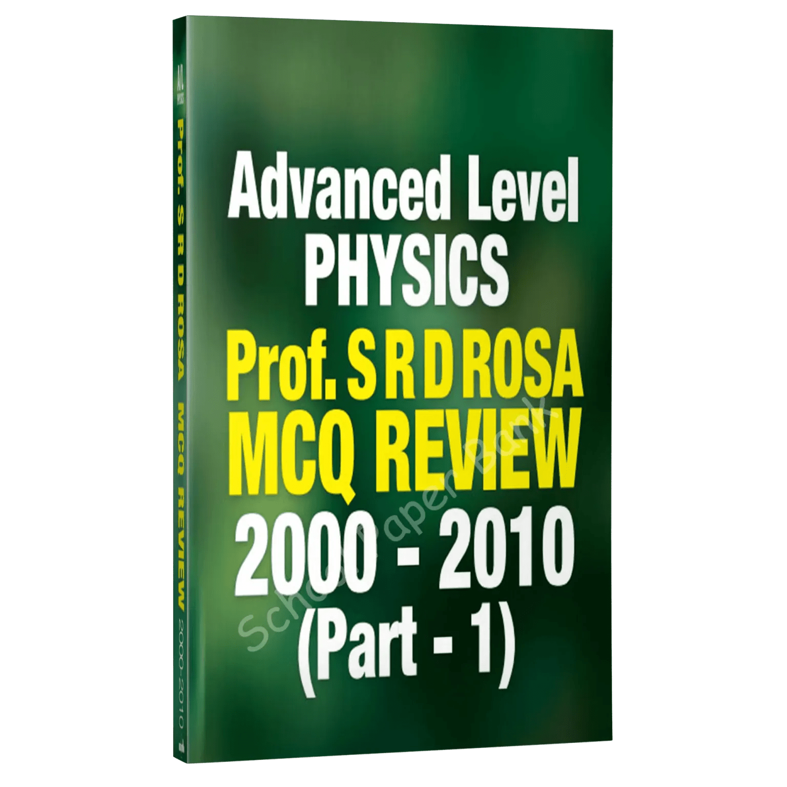 Physics | Prof. S.R.D Rosa MCQ Review English Medium | (2000-2010) Part ...