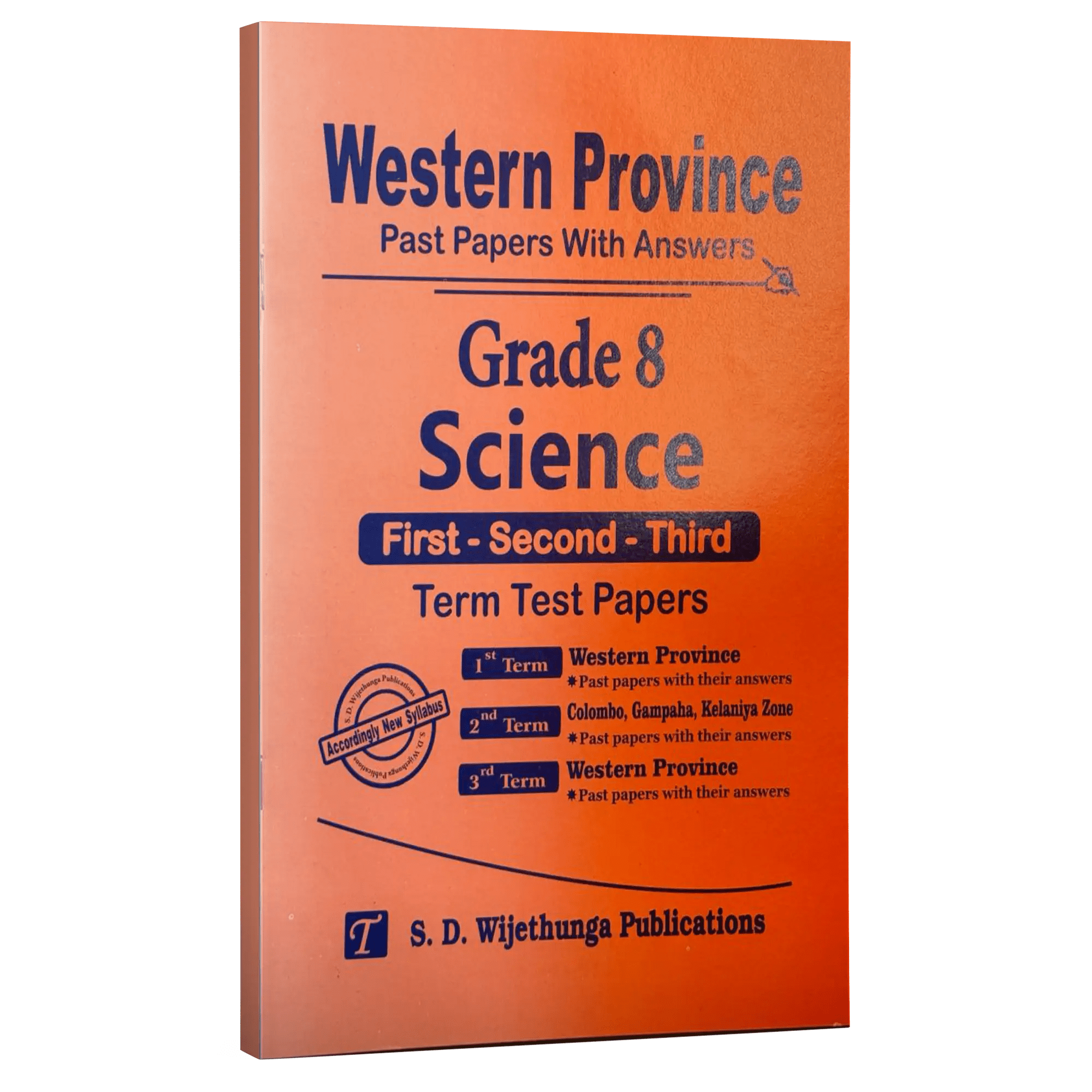 Sw Science Grade 8 Grade 8 | Science | Western Province by S.D. Wijethunga Publications ...