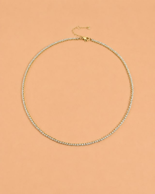 Golden Tennis Choker