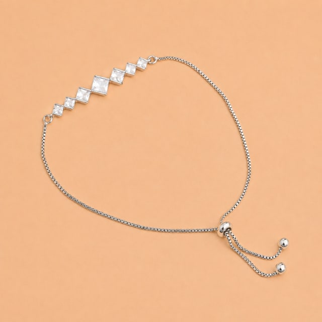 Crystal Line Bracelet