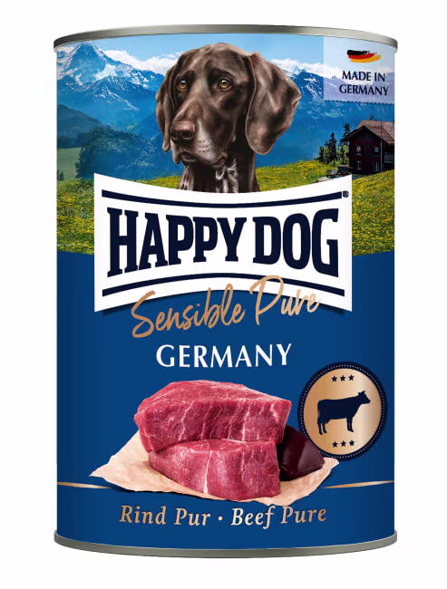 Happy Dog Boksemat Sensible Pure Germany M/Oksekjøtt 400g