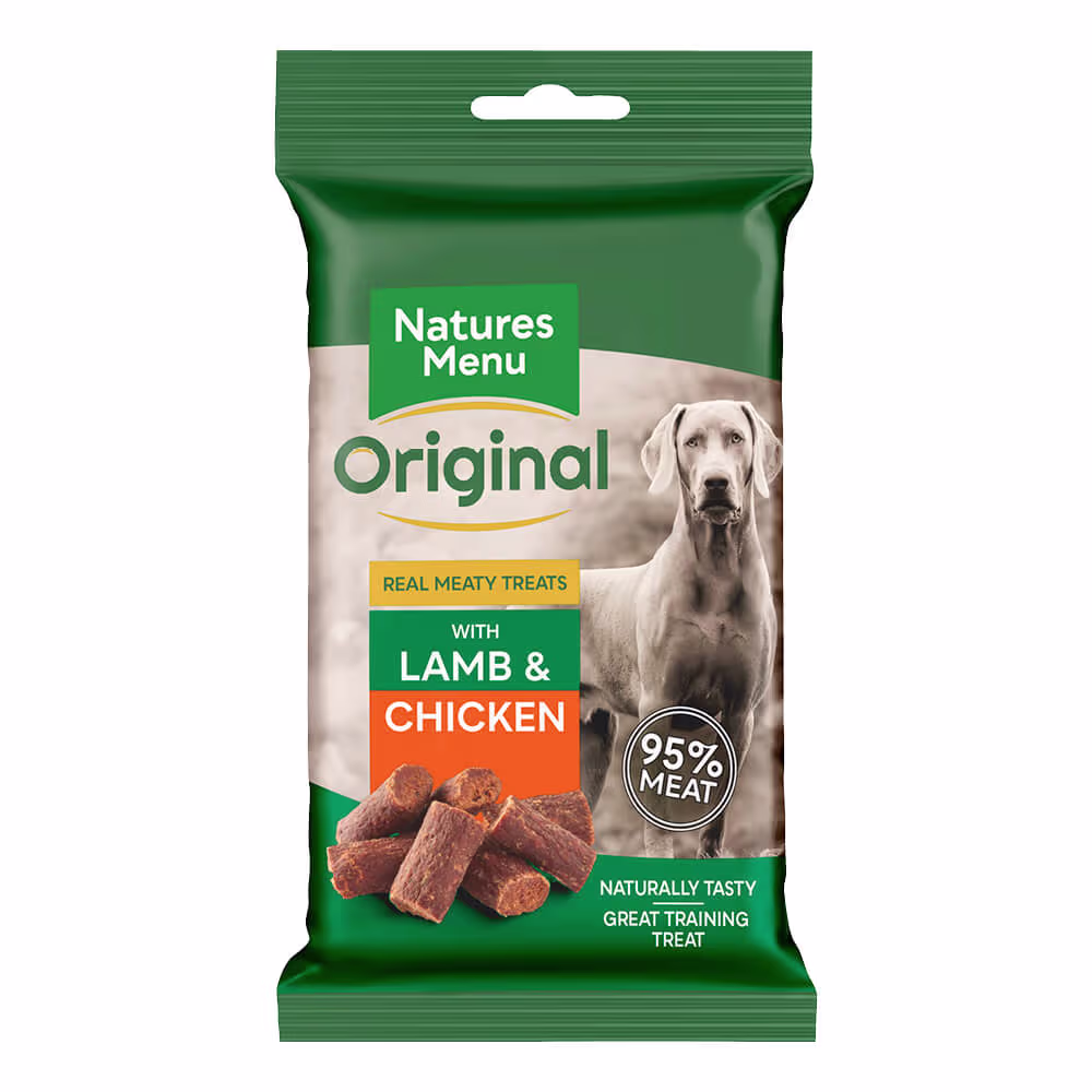 Natures Menu Snacks Hund Lam og Kylling 60g