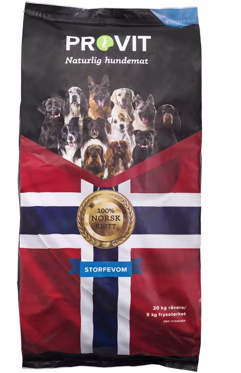 PROVIT Frysetørket Vom M/Vitaminer 5kg