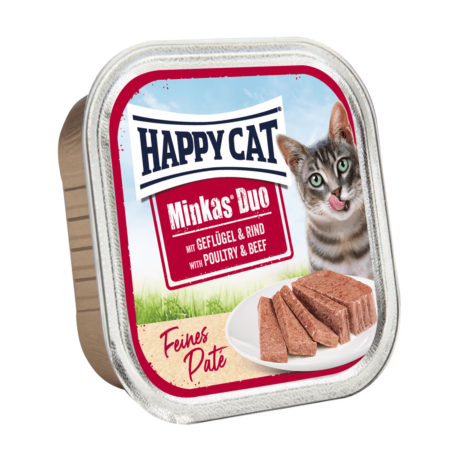 Happy Cat Minkas Duo Menu Fugl & Okse 100g