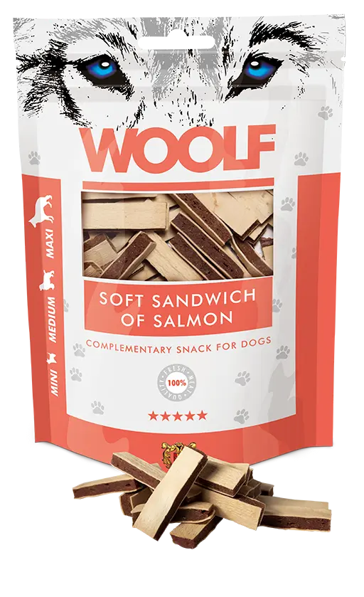 Woolf soft sandwich of salmon 100g