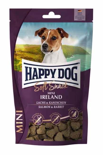 Happy Dog Soft Snack Mini Ireland (Laks & Kanin) 100g