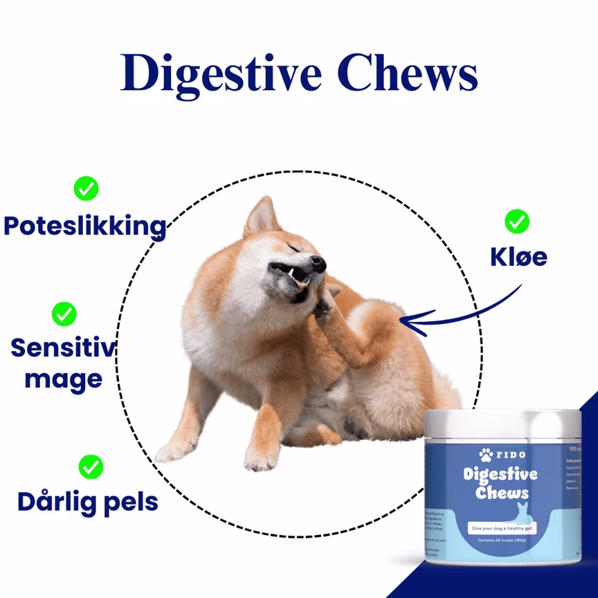 Fido Digestive Chews 60stk - Bilde 2