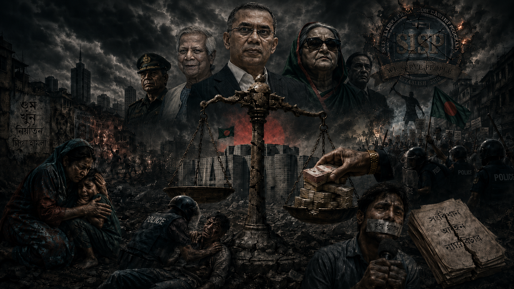 Bangladesh is cursed by God. I believe God turned his face from Bangladesh.