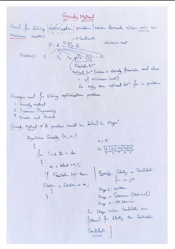 Course Content theory