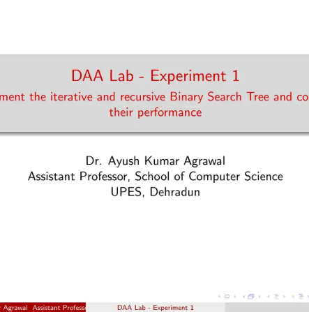 Course Content theory