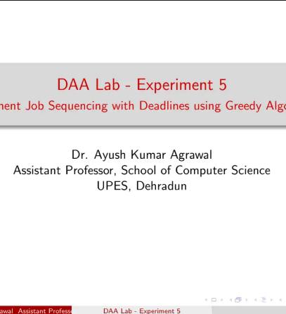 Course Content theory