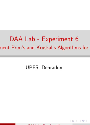 Course Content theory