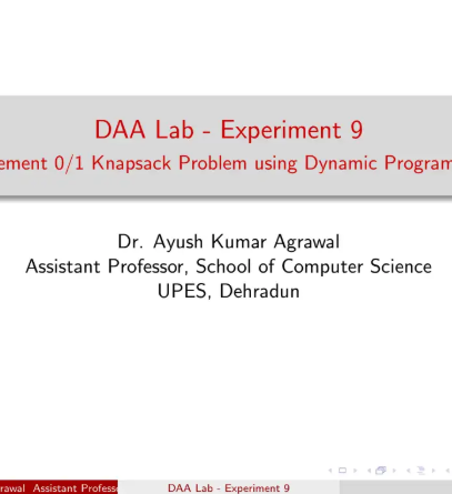 Course Content theory