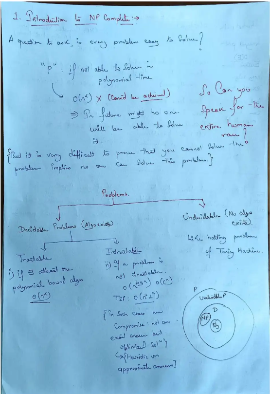 Course Content theory