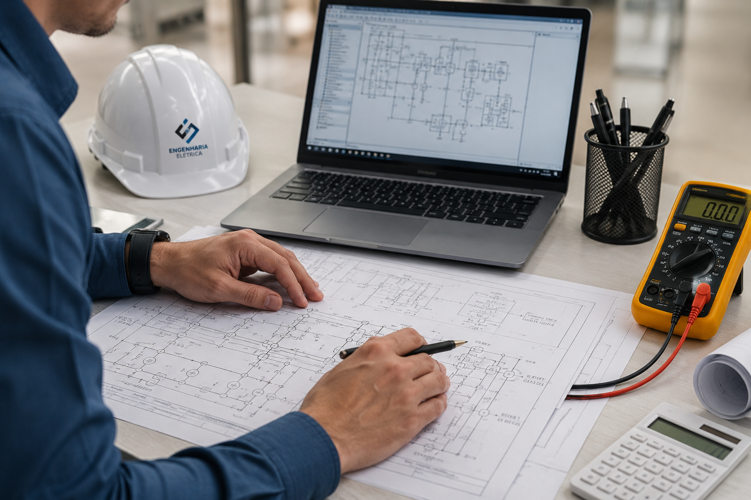 Projeto elétrico técnico Nova Energy Caruaru