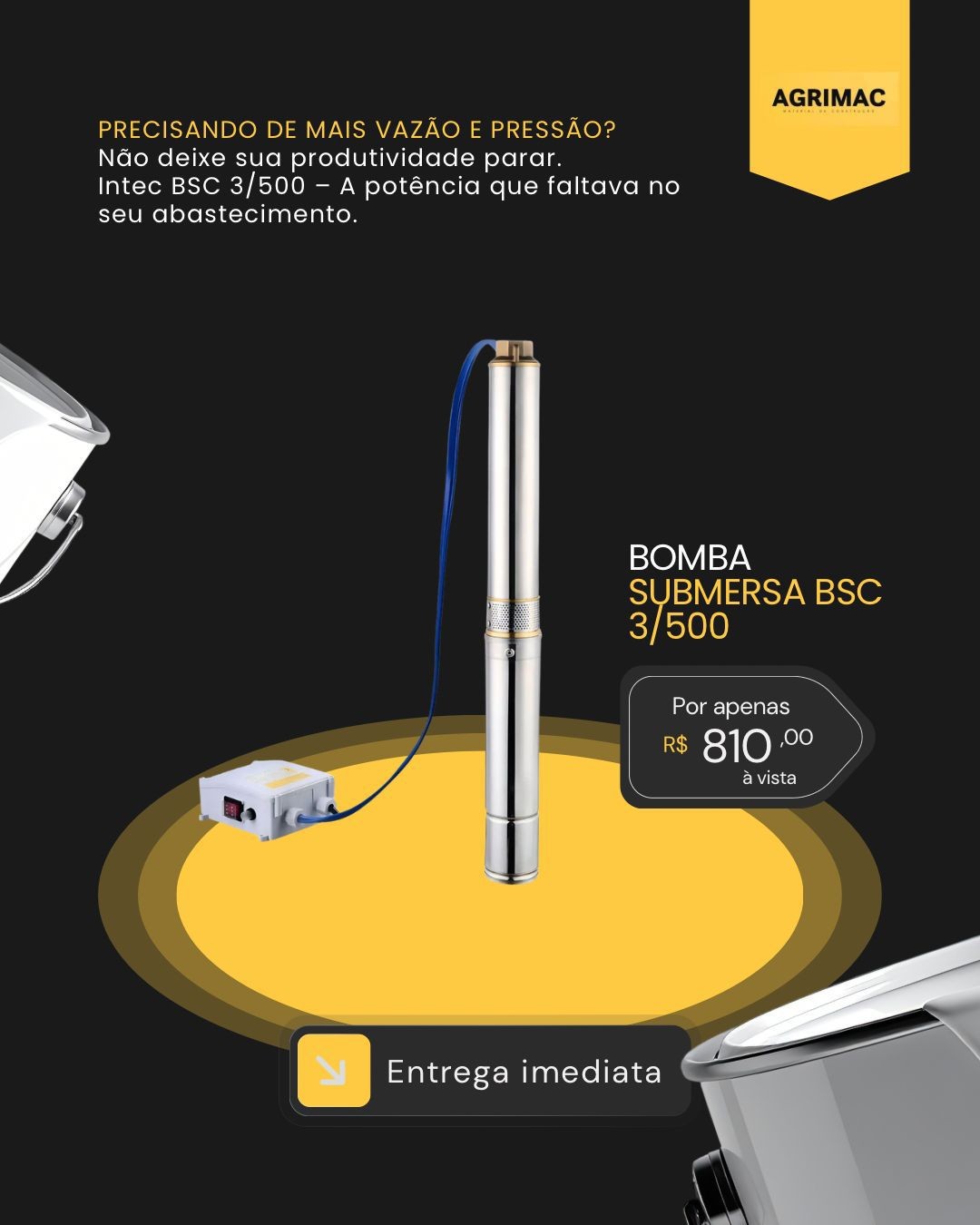 Bomba submersa BSC 3/500 