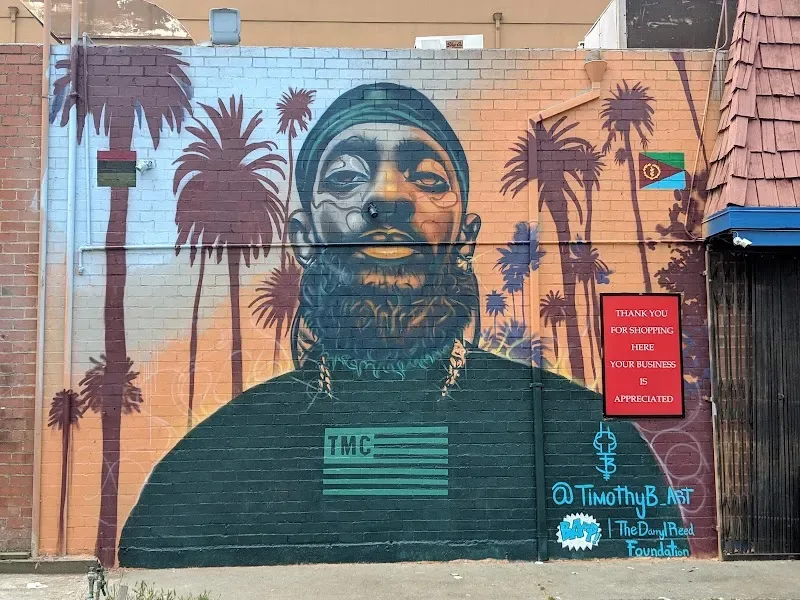 Nipsey Hussle Mural in Oakland, CA