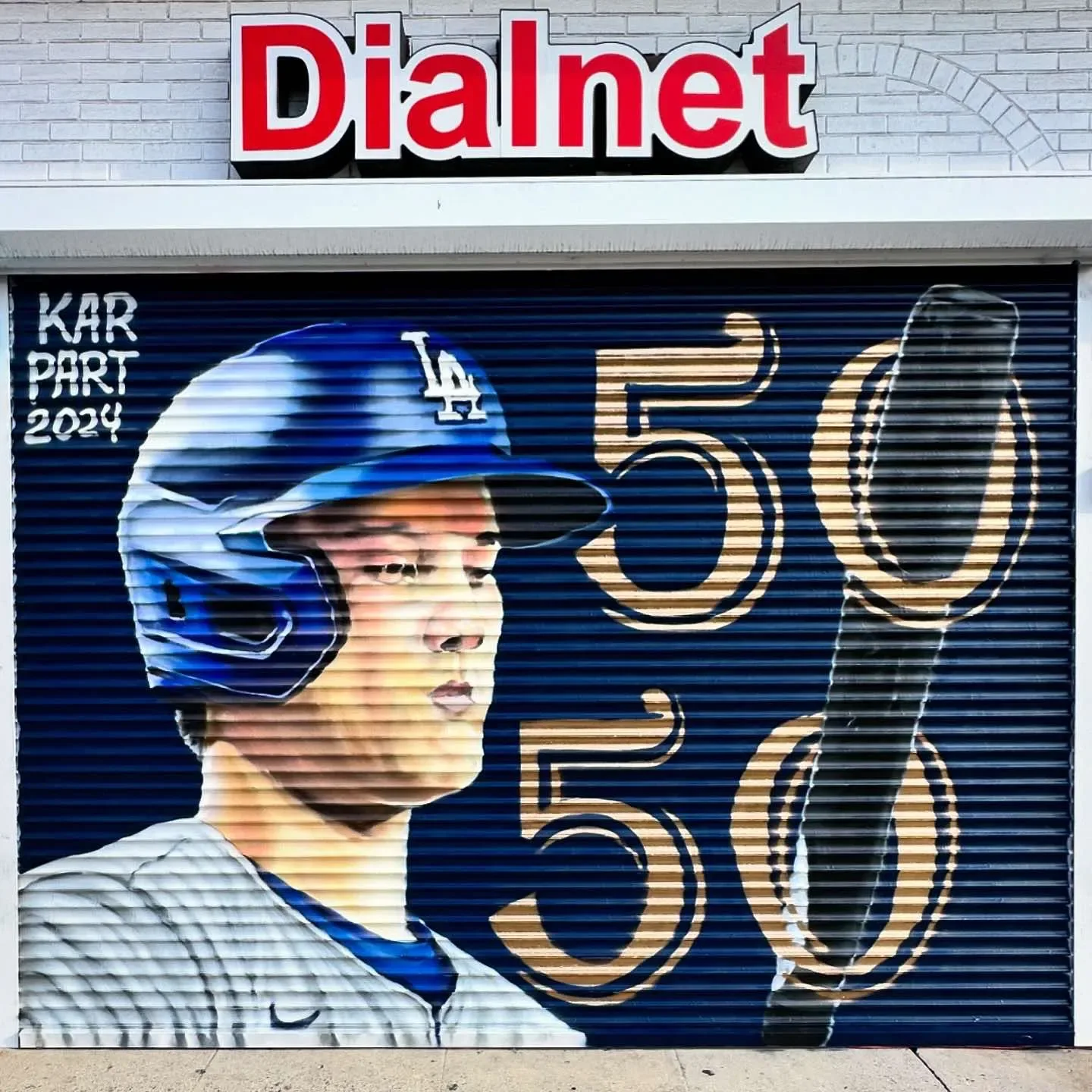 Kar Part Custom Mural Design Services Mural in Inglewood, CA
