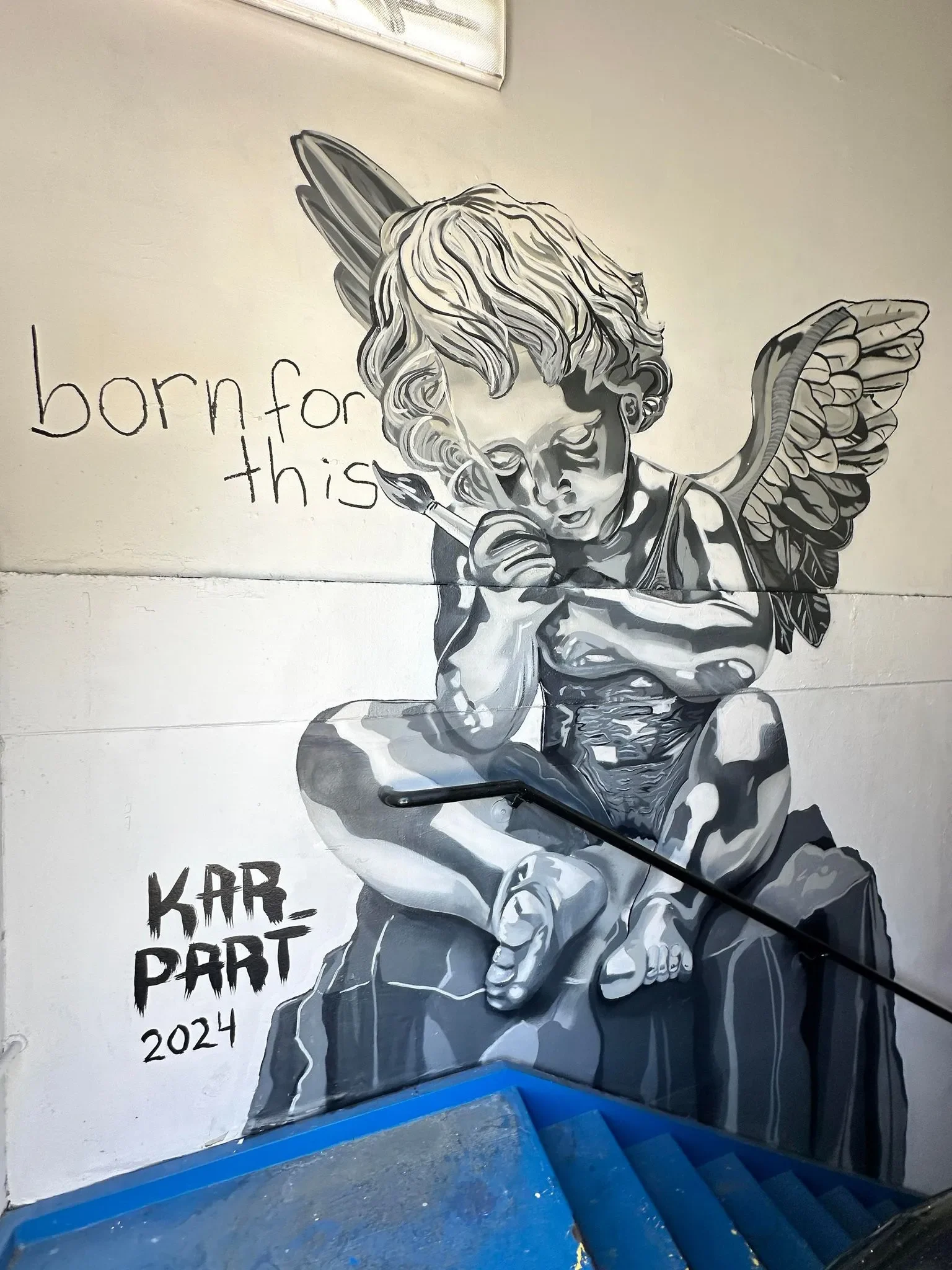 Kar Part Custom Mural Design Services Mural in Inglewood, CA