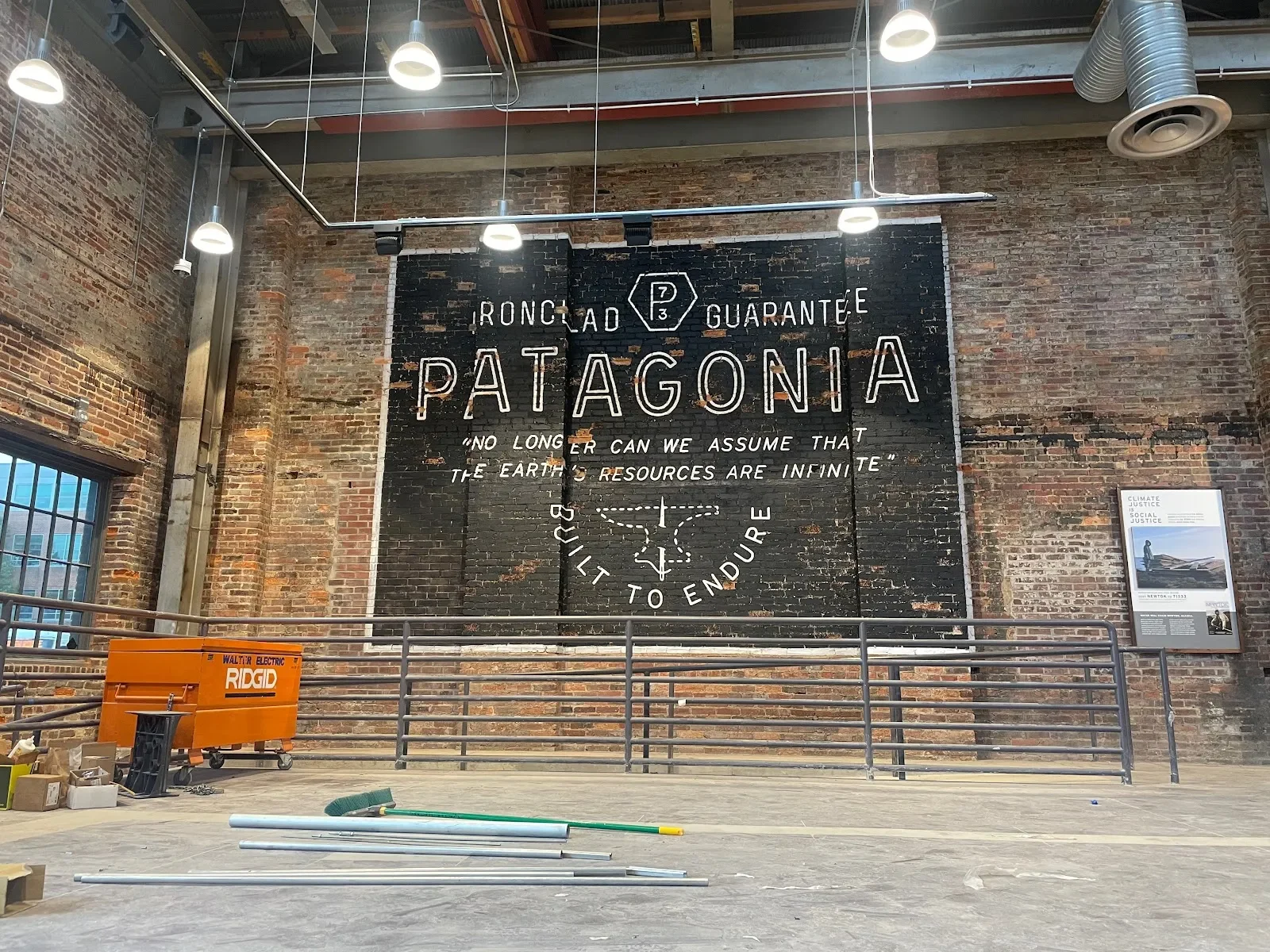 Ironclad Guarantee Patagonia Environmental Call Mural in Baltimore, MD