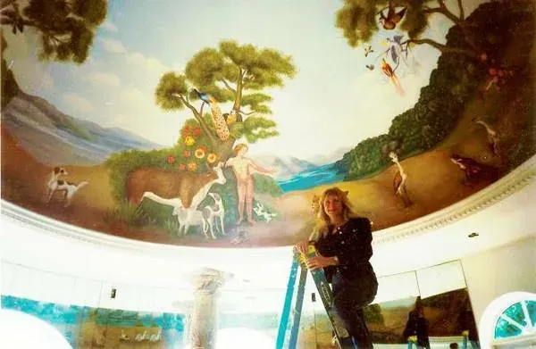 Fine Art Murals and Signs - Muralist Carolee Merrill - Mural Artist in Huntington Beach, CA