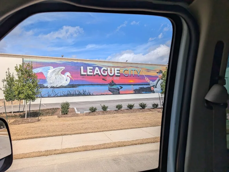 League City mural in League City, TX
