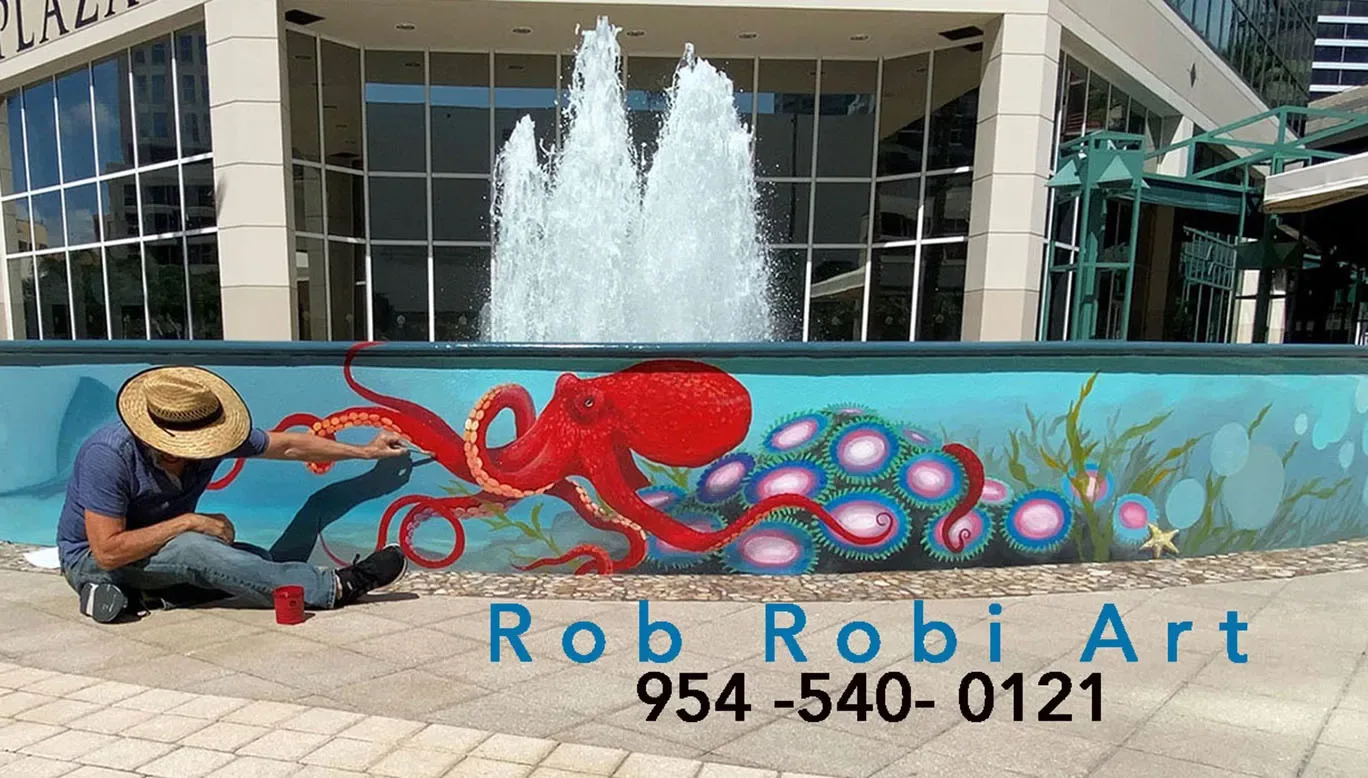 Rob Robi Art / Murals Mural in West Palm Beach, FL