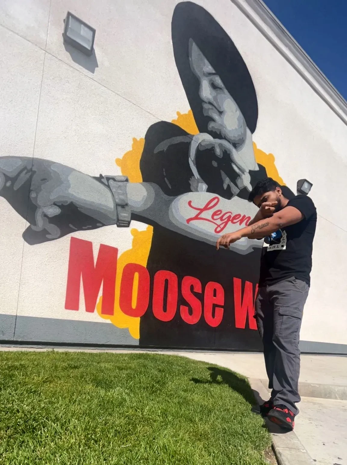 Sidhu Moosewala’s Mural Fresno - Mural Artist in Fresno, CA