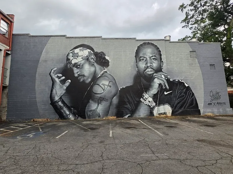 Outkast Mural in Atlanta, GA