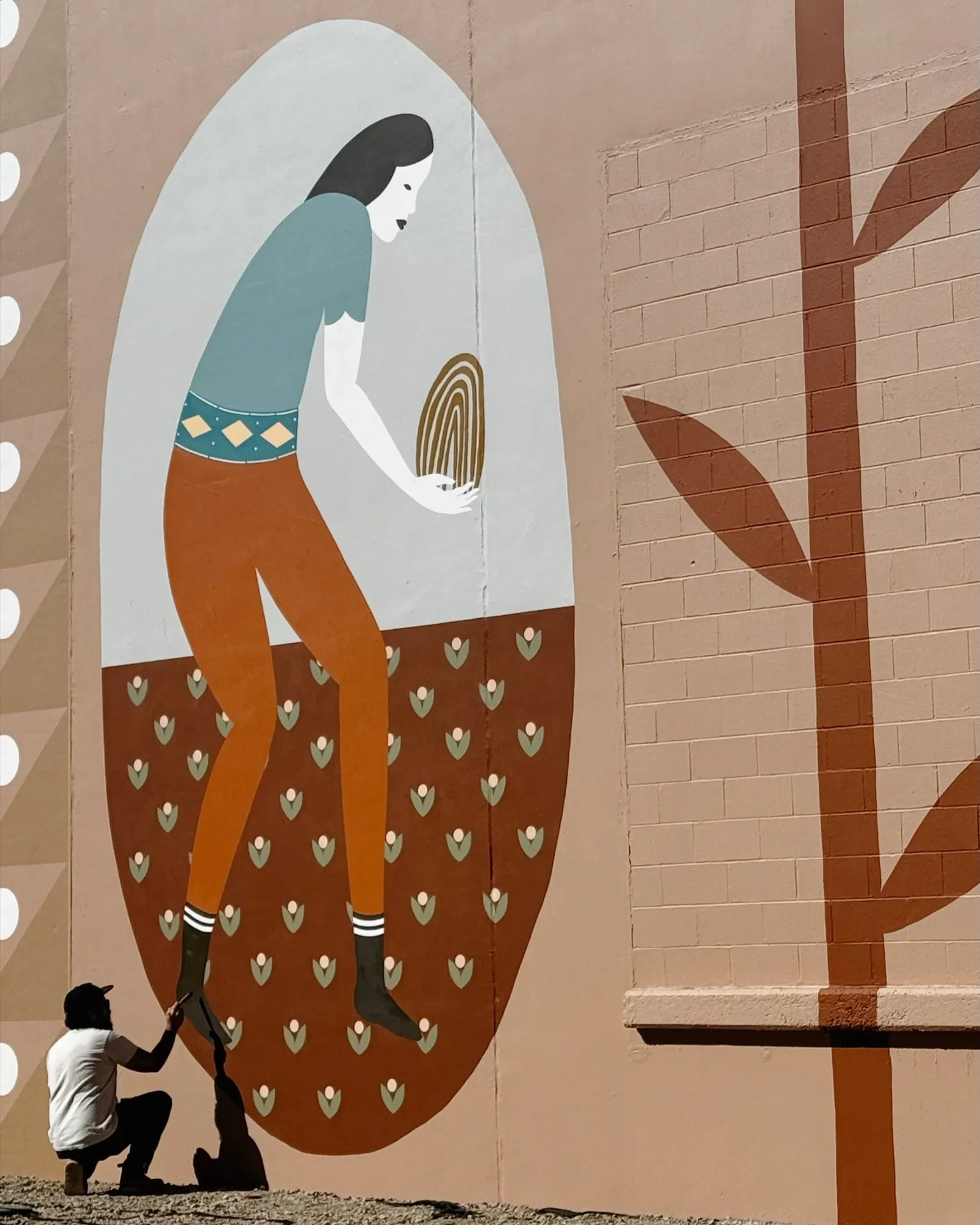 Adrian Landon Brooks | Austin Muralist & Artist Mural in Round Rock, TX