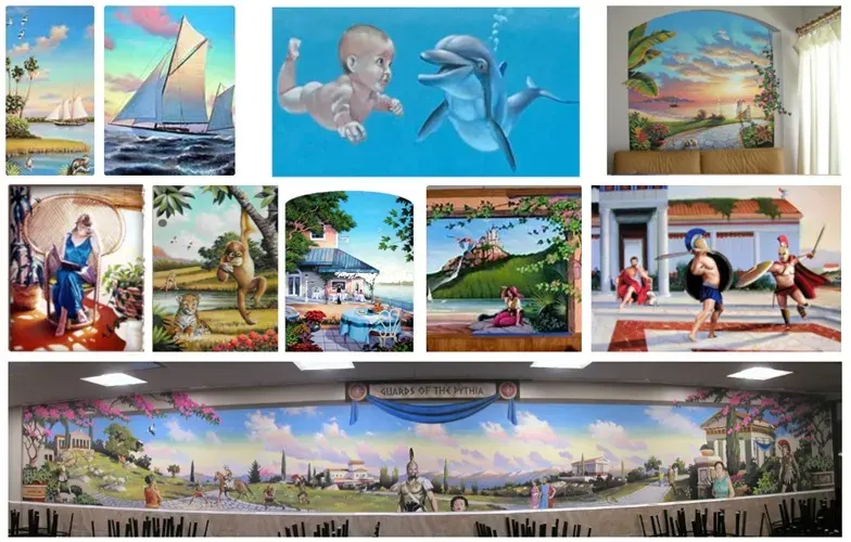 Murals By Glenn Adkins - Mural Artist in Port St. Lucie, FL