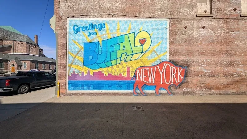 Greetings from Buffalo Mural in Buffalo, NY