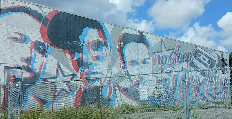 Beastie Boys 3D Mural in Jacksonville, FL