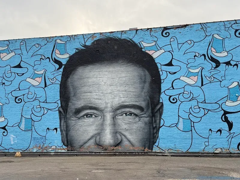 Robin Williams Mural in Chicago, IL