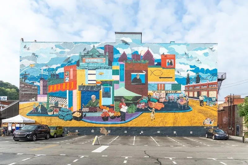 The Strip Mural by Carley Parrish and Shannon Pultz in Pittsburgh, PA