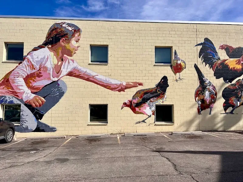 "Reach" Mural in Albuquerque, NM