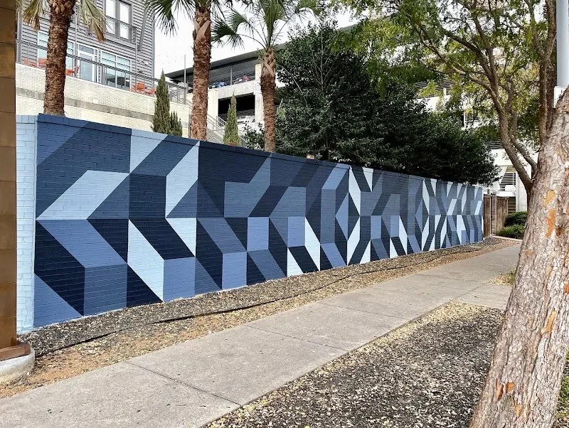 7th street Mural by Kyle Wadsworth in Fort Worth, TX