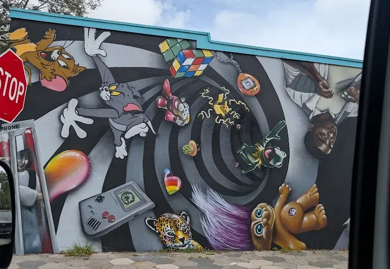 Nostalgic Toy mural in St. Petersburg, FL